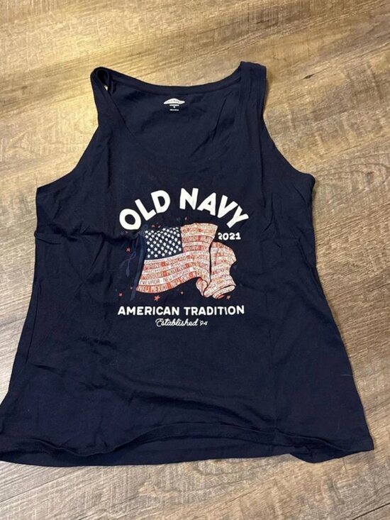 Tops - Old Navy Women's Navy and Blue Vests-tanks-cami